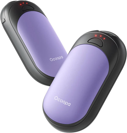 Rechargeable Magnetic Hand Warmers - 2 Pack, UL Safety Certified, 100-126°F, 3 Heat Settings, Compact Design, Up to 8 Hours of Lasting Warmth, Ideal for Raynaud's, Outdoor Activities, and Gifts for Men and Women, Model UT3 Lite